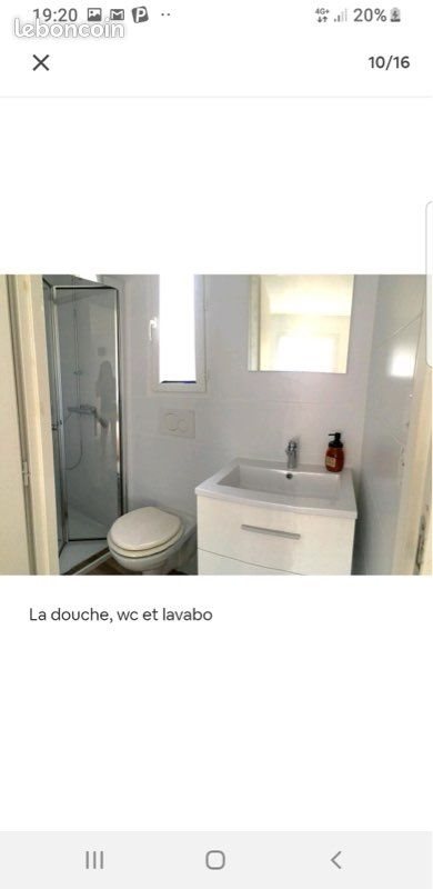 Appartement à louer, 25m², Marseille 9ème