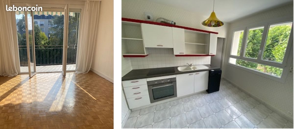 Appartement à louer, 62m², Nantes