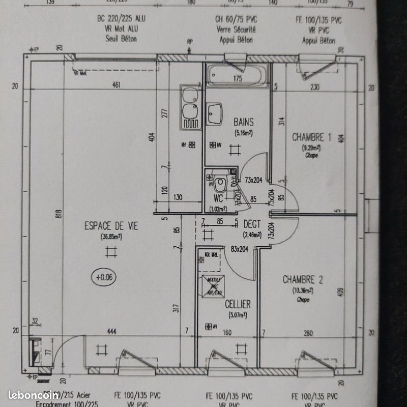 Maison à louer, 71m², Cinq-Mars-la-Pile