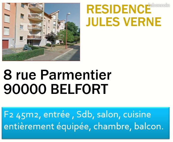 Appartement à louer, 45m², Belfort