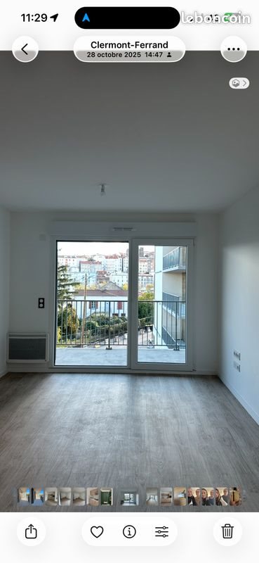 Appartement à louer, 40m², Clermont-Ferrand