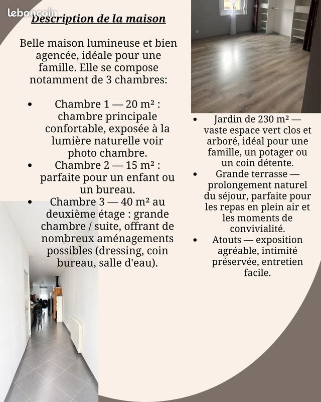 Maison à vendre, 116m², Raismes