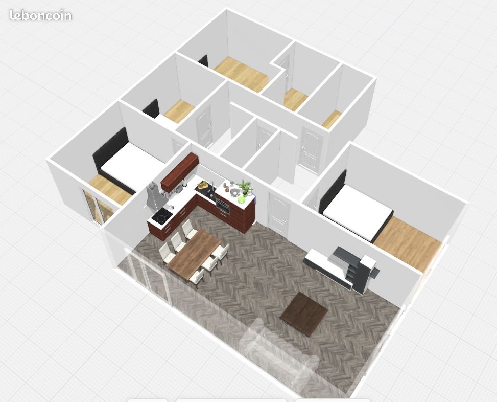Appartement à vendre, 95m², Joué-lès-Tours