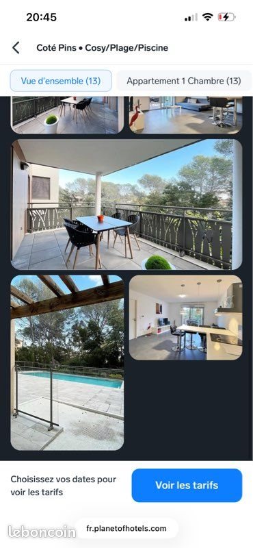 Appartement à louer, 48m², Saint-Raphaël