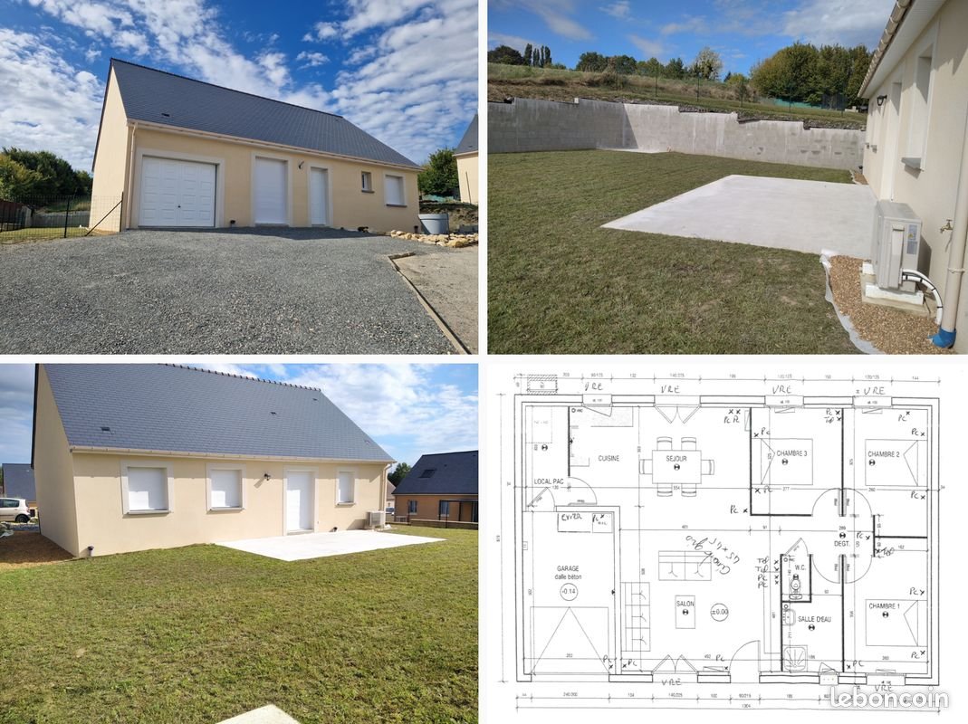 Maison à louer, 84m², Bouloire
