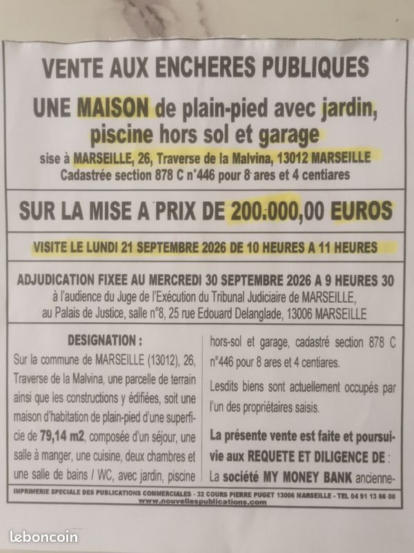 Maison à vendre, 143m², Marseille 12ème