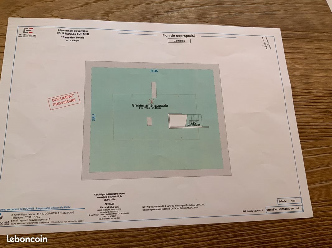 Appartement à vendre, 62m², Courseulles-sur-Mer