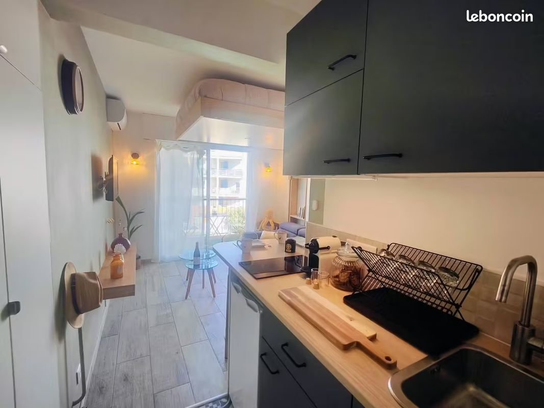 Appartement à louer, 17m², Cannes