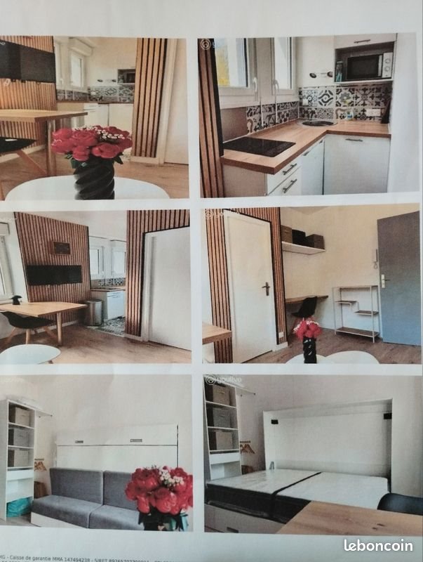 Appartement à louer, 17m², Quimper