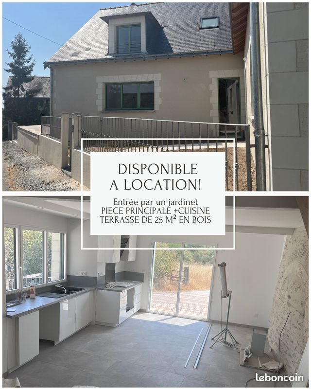 Maison à louer, 121m², Savennières