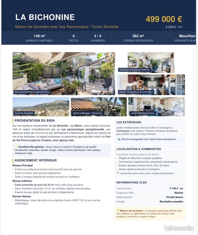 Maison à vendre, 149m², Toulon