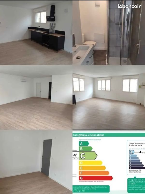 Appartement à louer, 55m², Montpon-Ménestérol