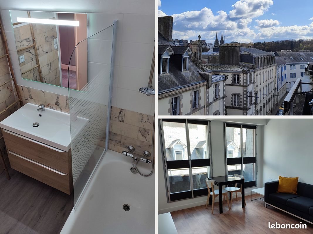 Appartement à louer, 28m², Quimper