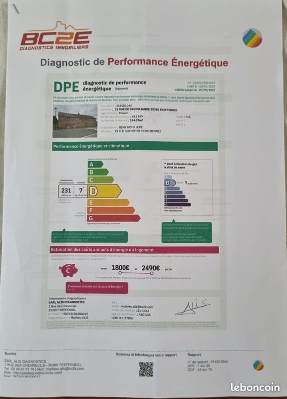 Maison à louer, 114m², Treffendel