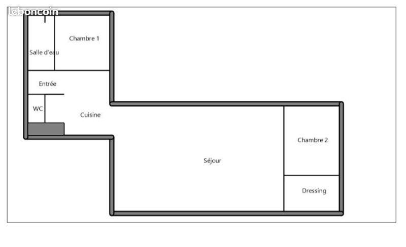Appartement à louer, 74m², Cazères