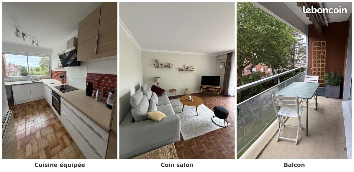Appartement à louer, 68m², Croix