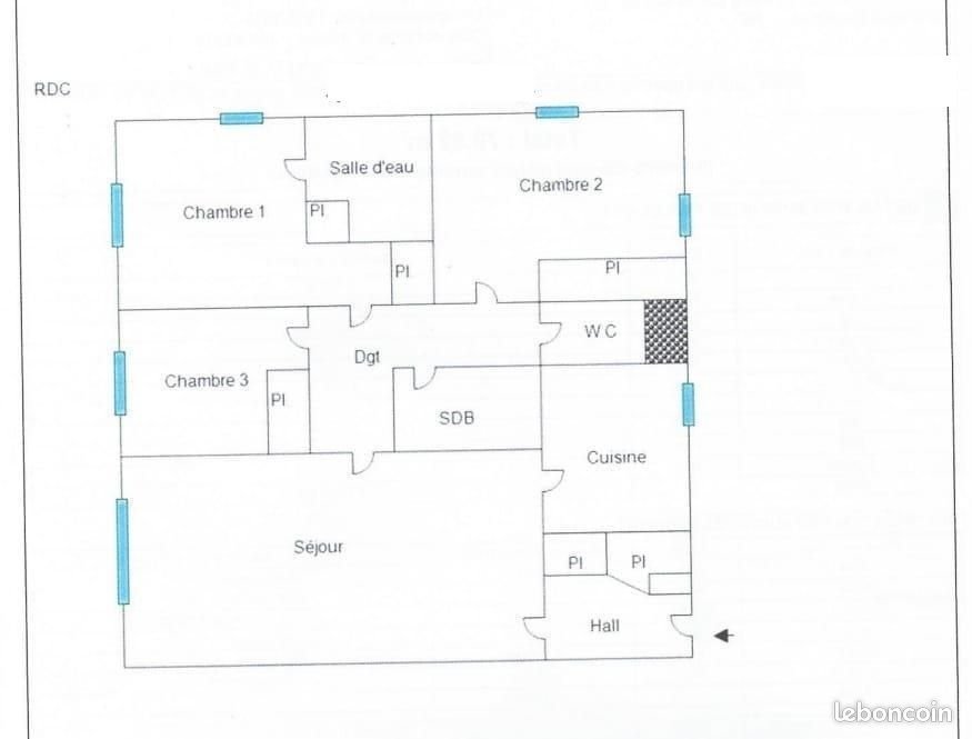 Appartement à vendre, 80m², Lyon 3ème