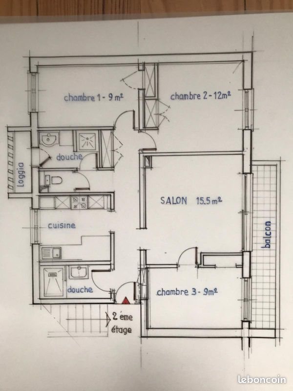 Appartement à louer, 70m², Mérignac