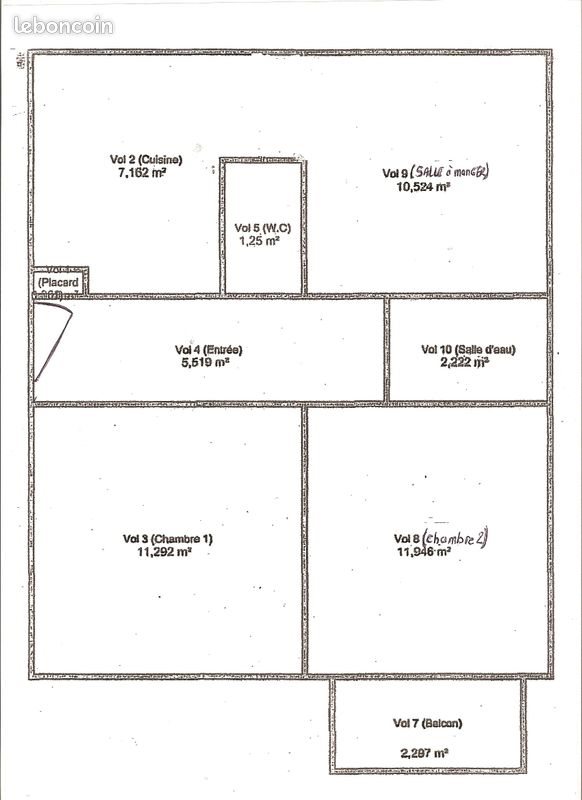 Appartement à louer, 50m², Dijon