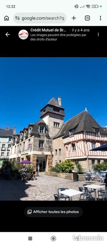 Appartement à vendre, 60m², Quimper