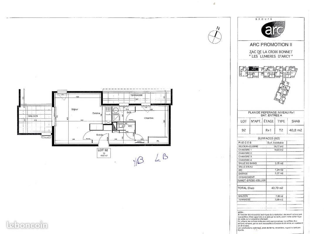 Appartement à louer, 40m², Bois-d'Arcy