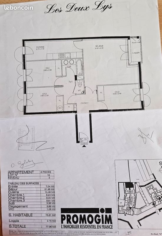 Appartement à vendre, 75m², Crépy-en-Valois