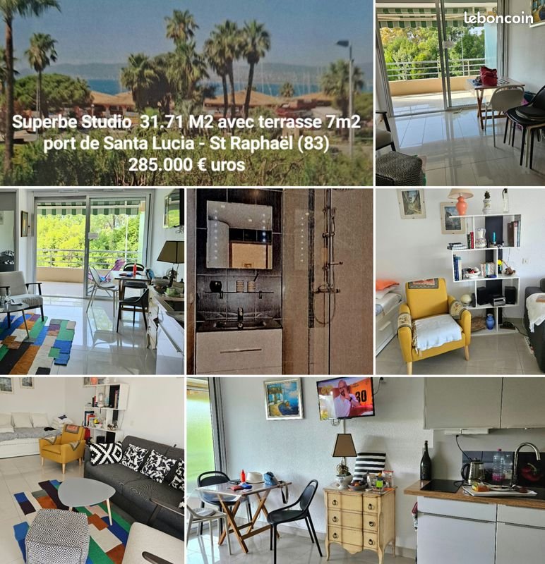 Appartement à vendre, 24m², Fréjus