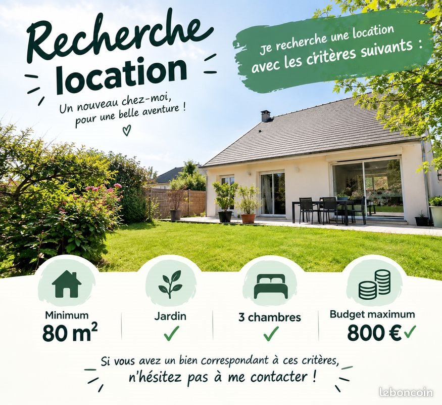 Maison à louer, 80m², Saint-Nicolas