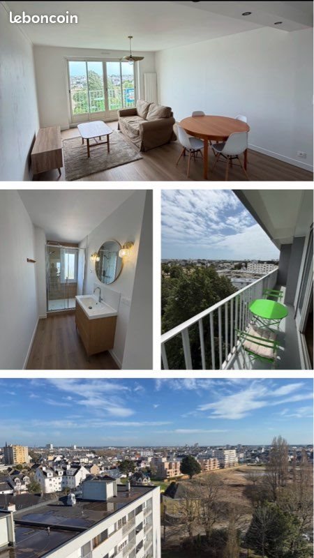 Appartement à louer, 66m², Lorient