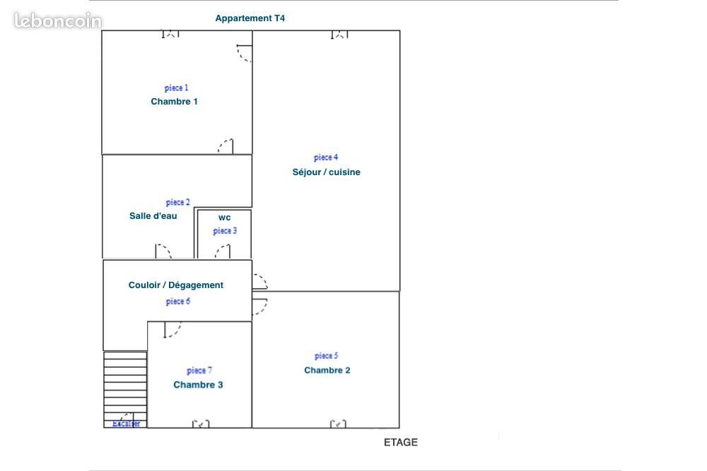 Appartement à louer, 80m², Volonne