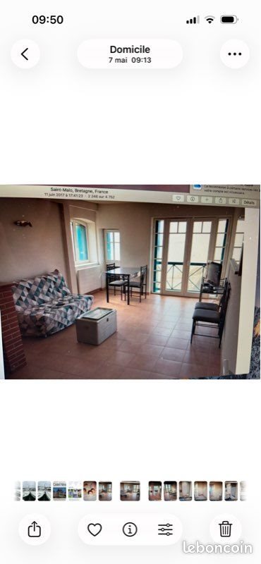 Appartement à louer, 43m², Saint-Malo