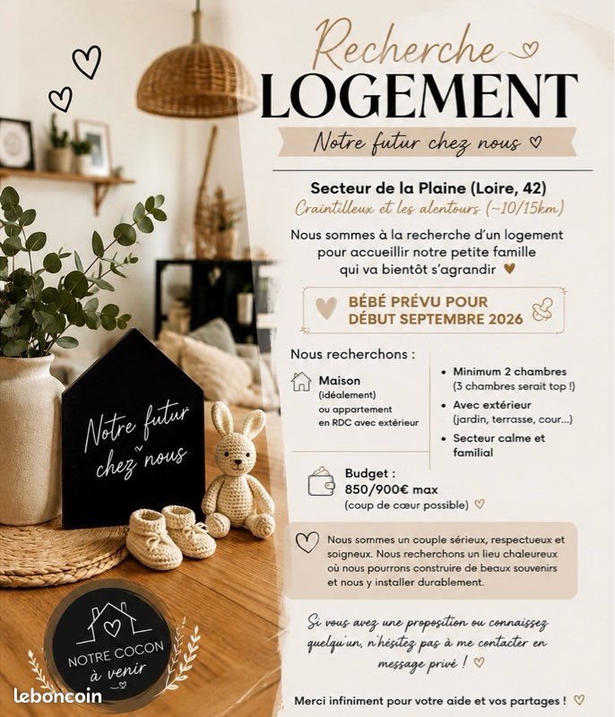 Maison à louer, 70m², Craintilleux