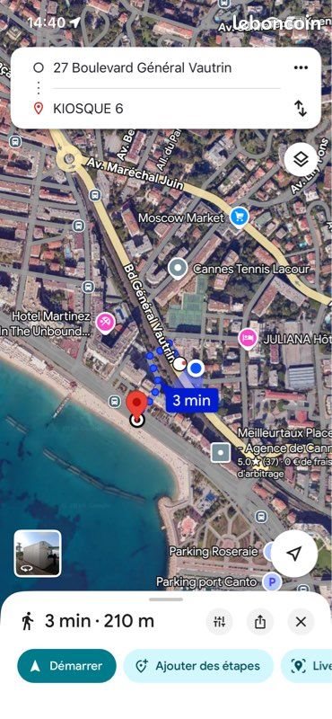 Appartement à vendre, 44m², Cannes