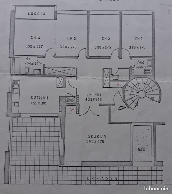 Appartement à vendre, 112m², Gif-sur-Yvette