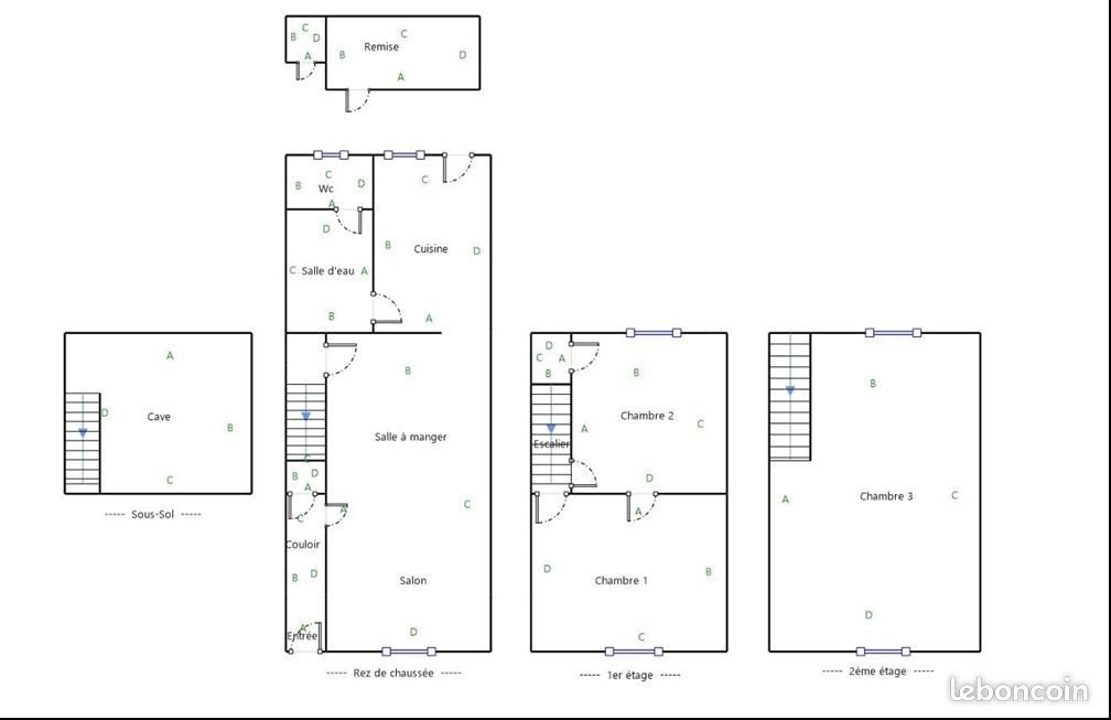 Maison à vendre, 74m², Saint-Quentin