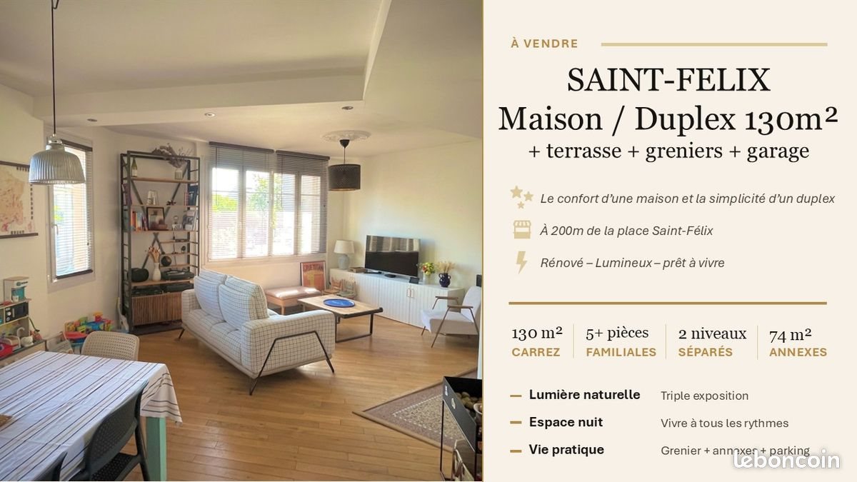 Maison à vendre, 130m², Nantes