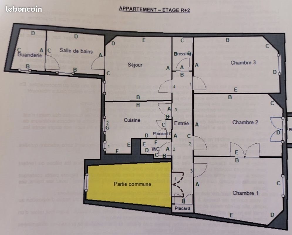 Appartement à louer, 82m², Clermont-Ferrand