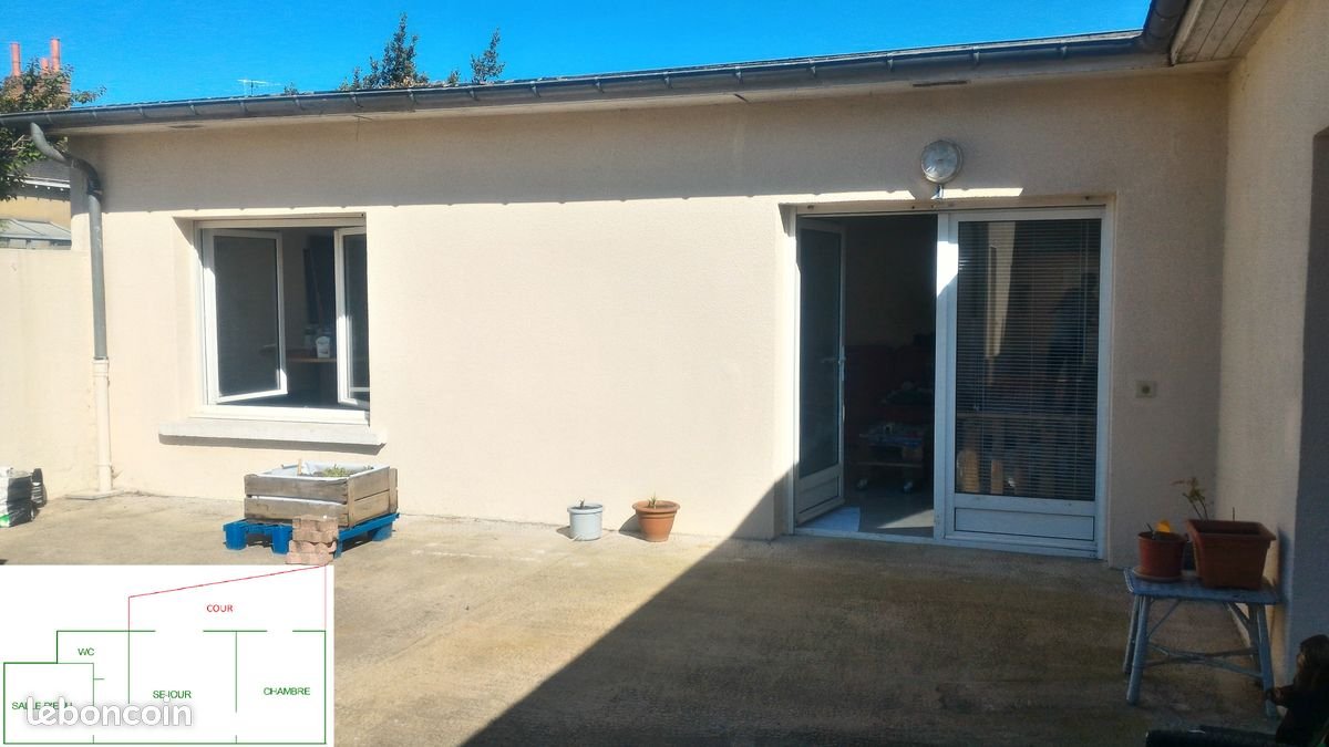 Maison à louer, 43m², Le Mans