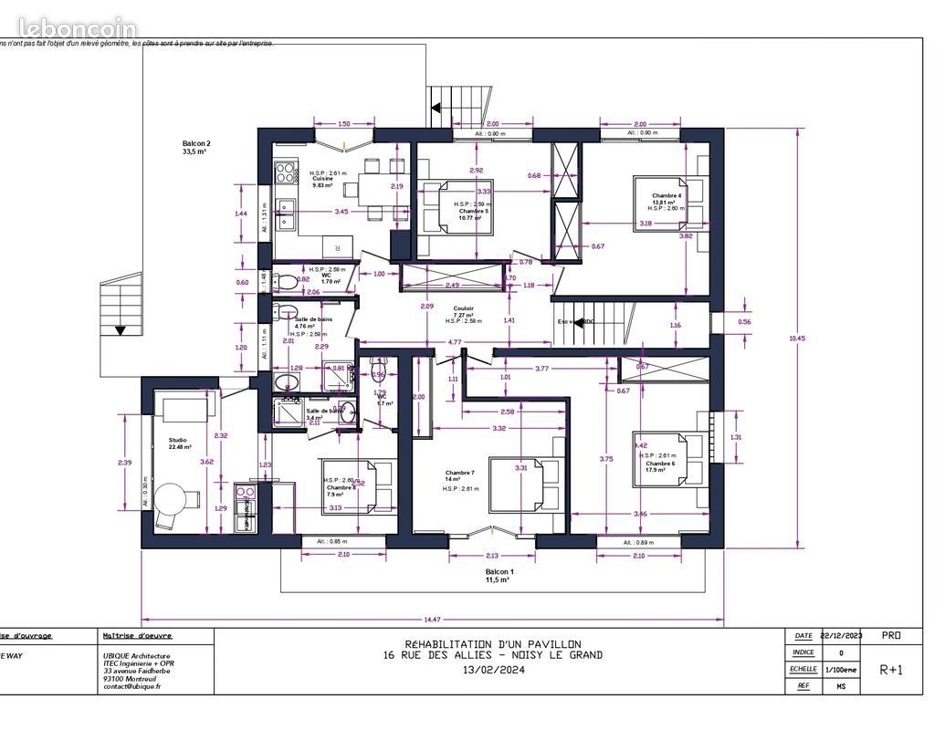 Maison à vendre, 195m², Noisy-le-Grand