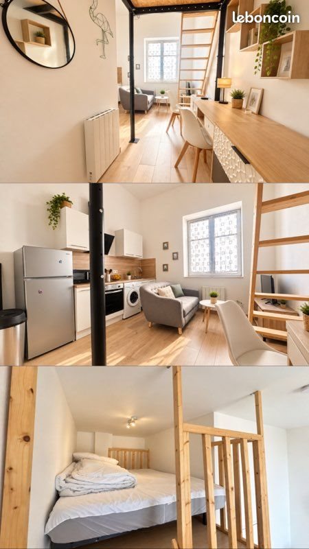 Appartement à louer, 17m², Saint-Étienne