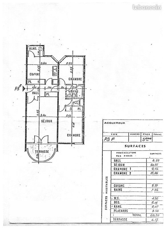 Appartement à vendre, 68m², Montpellier