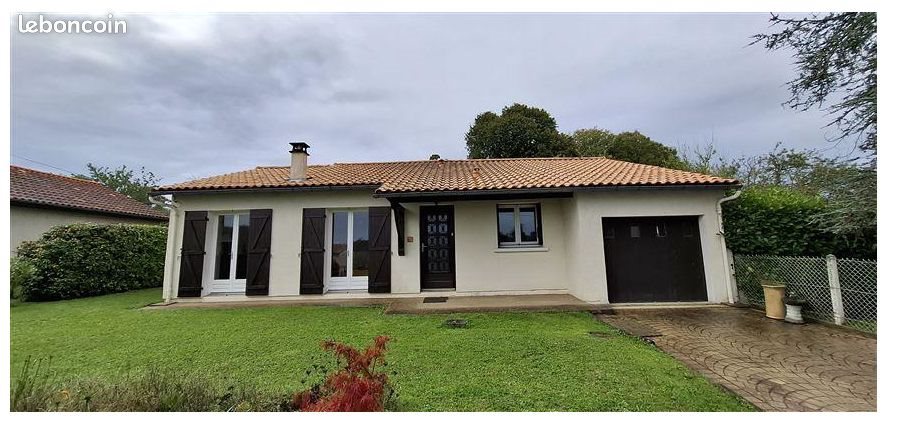 Maison à louer, 90m², La Roche-Chalais