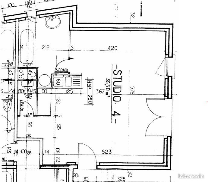 Appartement à louer, 39m², Cergy