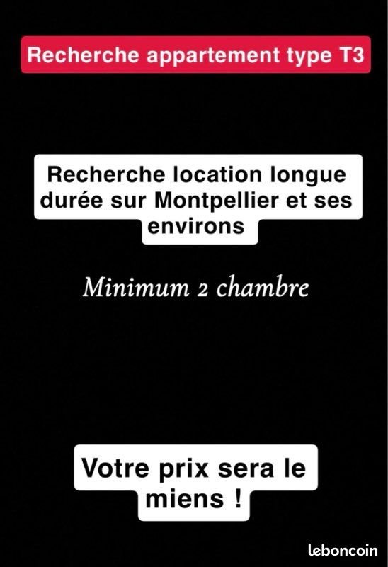 Appartement à louer, 55m², Montpellier