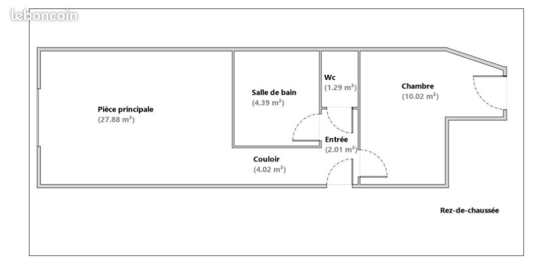 Appartement à vendre, 49m², Villeurbanne