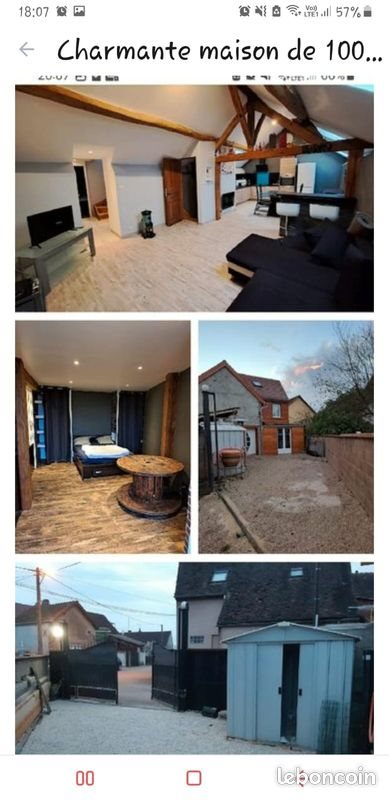 Maison à louer, 90m², Ligny-le-Châtel