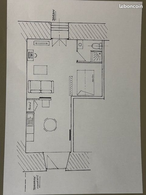 Appartement à louer, 45m², Aubenas