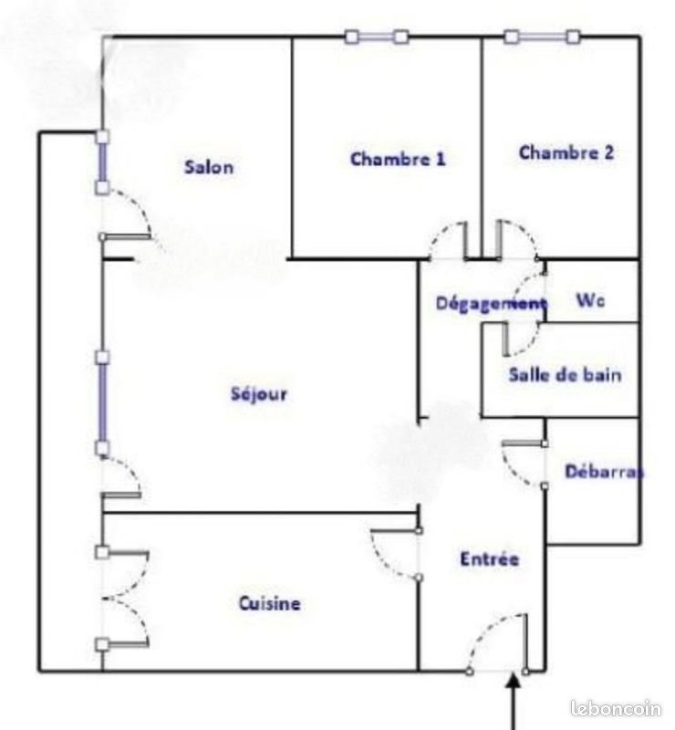 Appartement à vendre, 79m², Nantes
