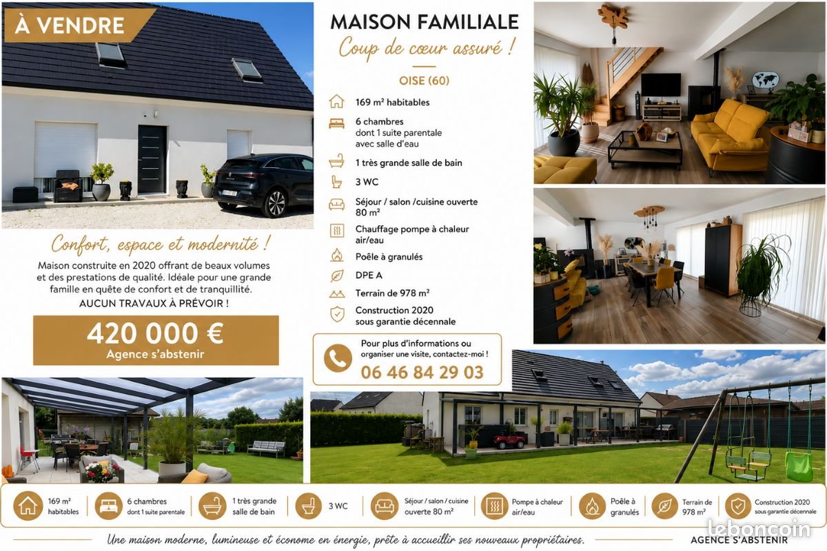 Maison à vendre, 169m², Noailles