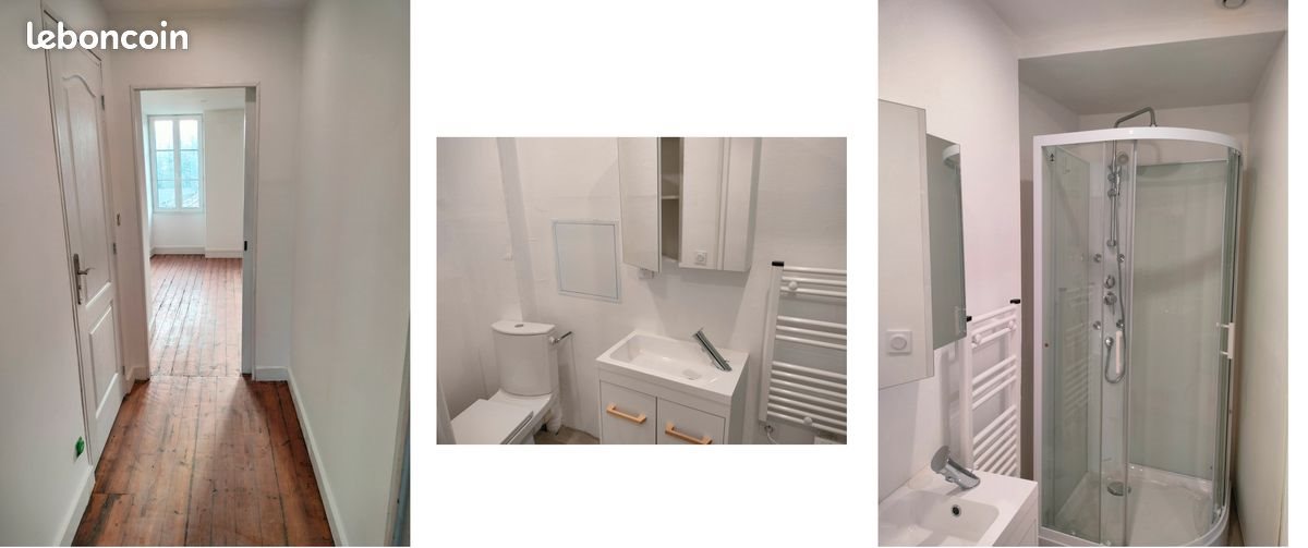 Appartement à louer, 50m², Barbezieux-Saint-Hilaire